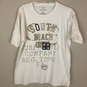 Surf Style Men's South Beach t-shirt, Medium